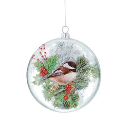 Orn Flat Disc Chickade