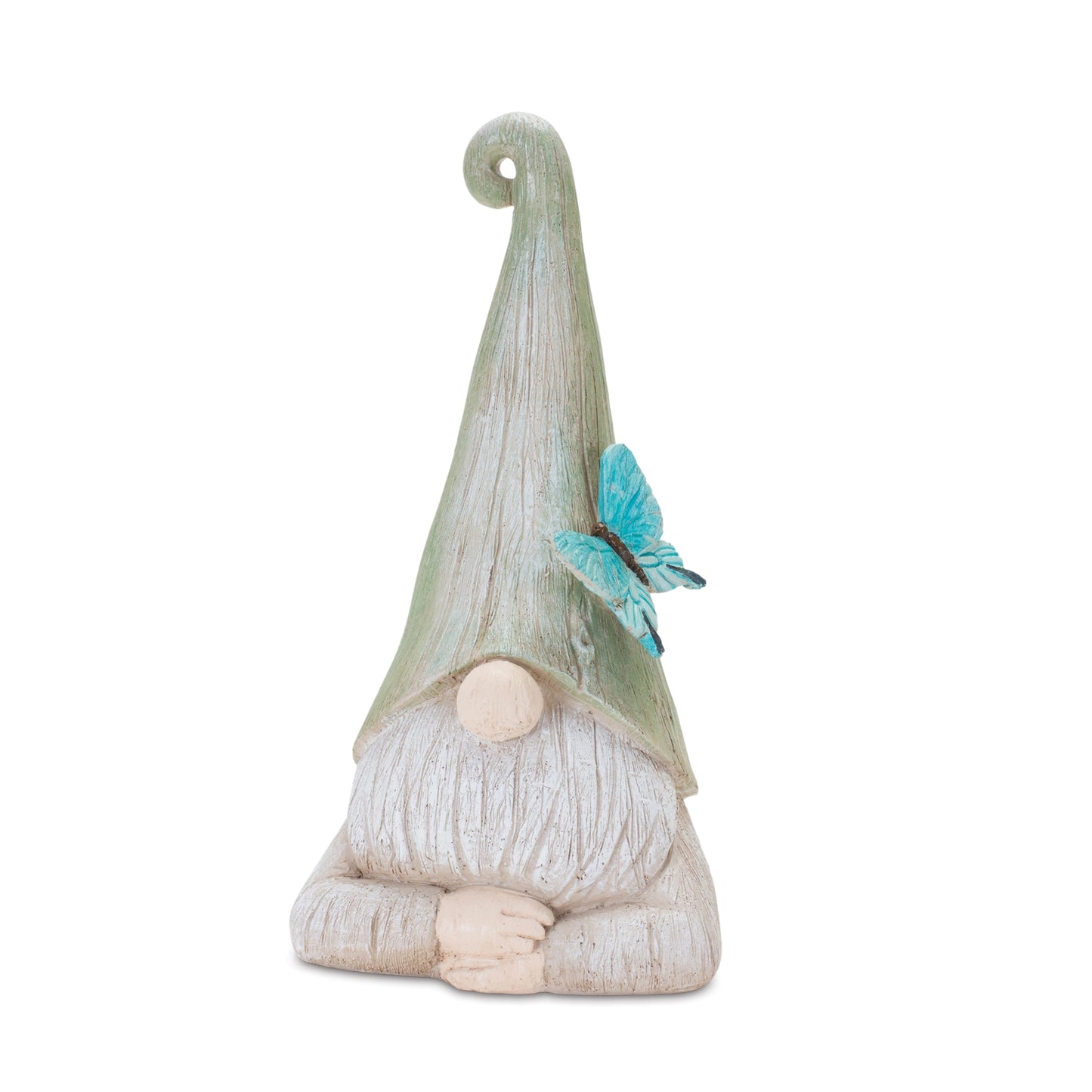 Gnome w/ Butterfly 10" Resin