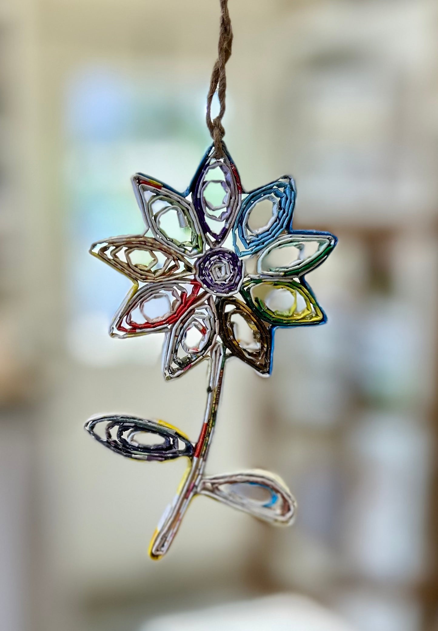 Orn Flower Recycled Mag
