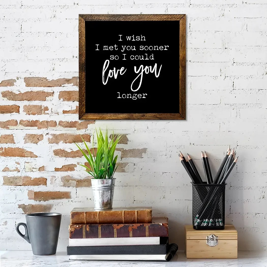 I Wish I Met You Sooner 9x9