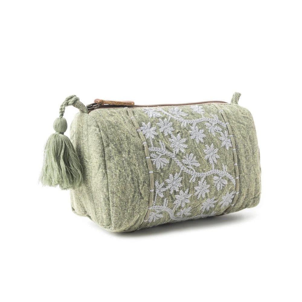 Bohemian Green Supreme Clutch Olive