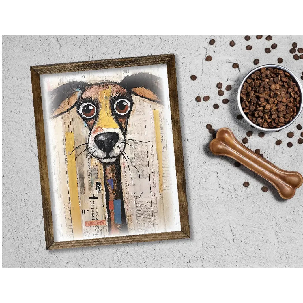 Timberland Frame Dog Artwork 9x11