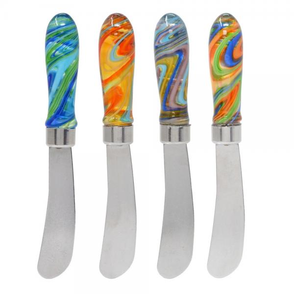 Swirl Glass Spreaders