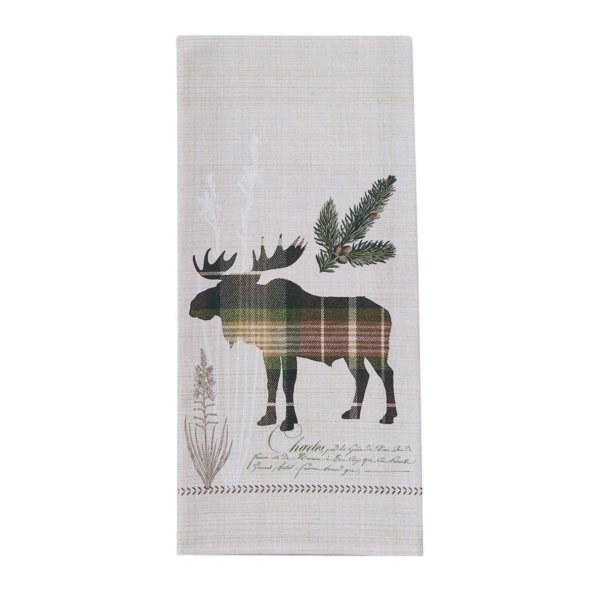 Rumford Dishtowel Moose