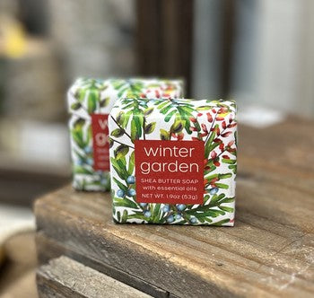 6oz wrap soap Winter Garden