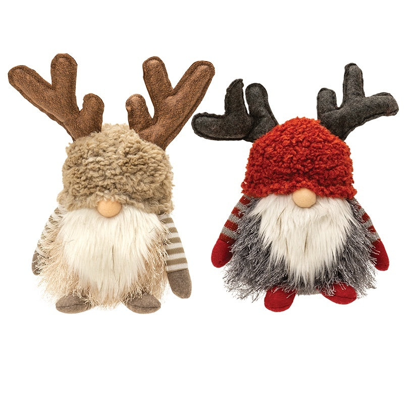 Sitting Reindeer Gnome 11"