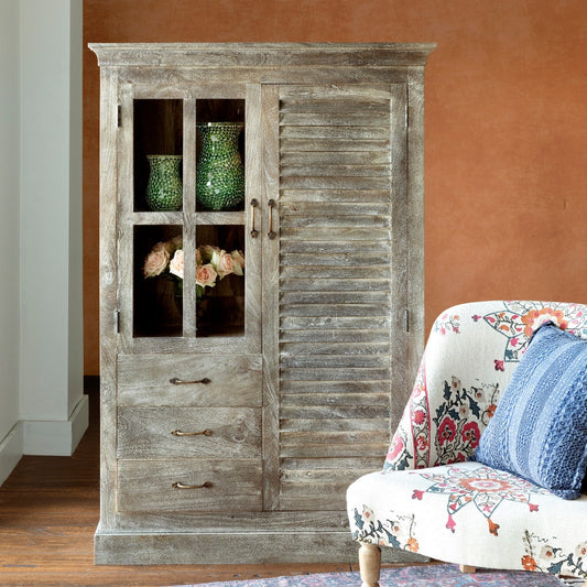 Shuttered Wooden Chiffonier