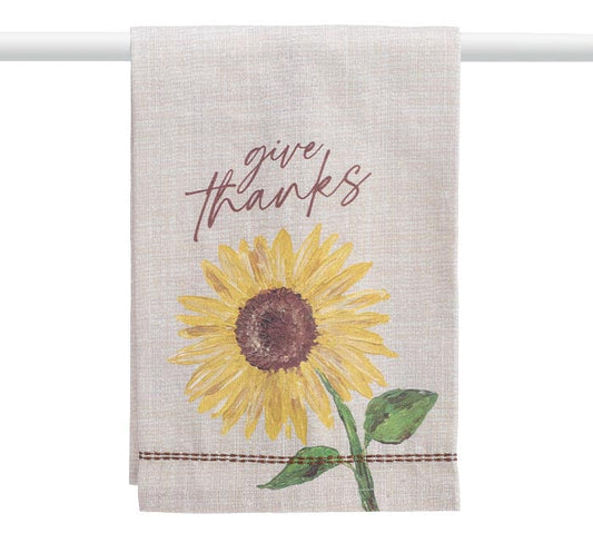 Tea Towel Give Thanks