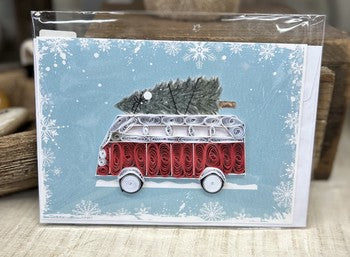 Handmade Quilling Cards Christmas VW