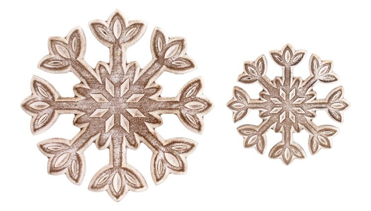Fleur de lis snowflakes large