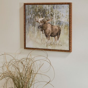 Canvas Wall Art Moose