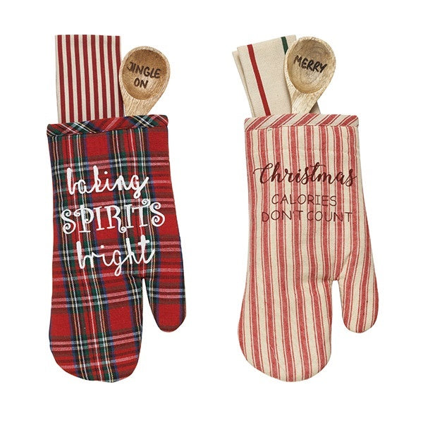 Holiday Oven Mitt Towel