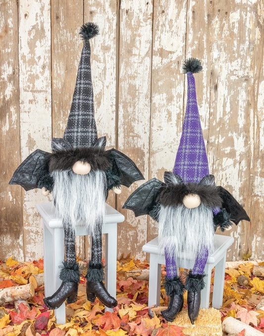 Bat Gnome Shelf Sitter / Black
