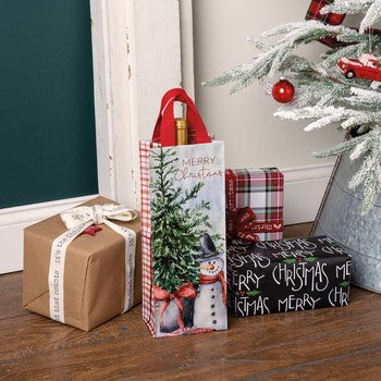 Wine Tote-Merry Christmas