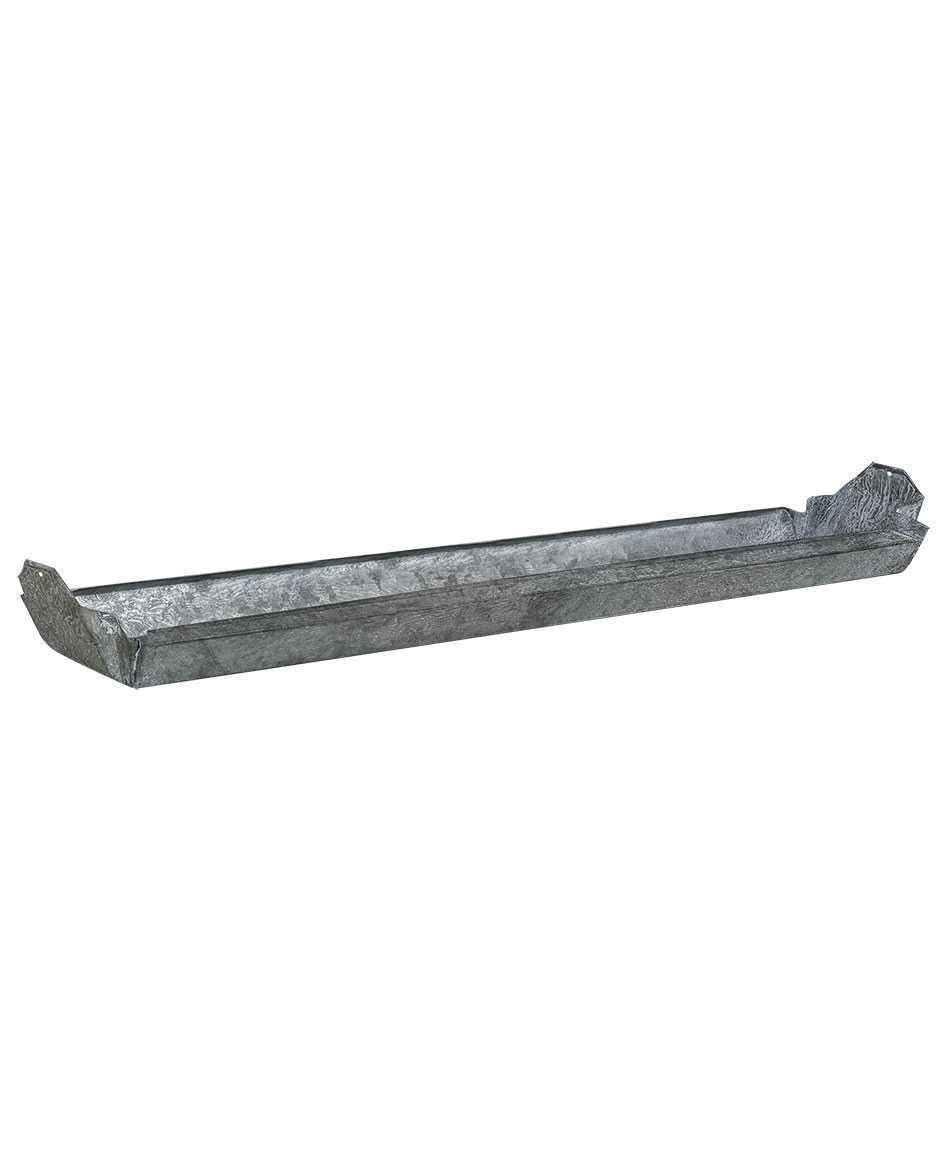 Galvanized Metal Candle Tray