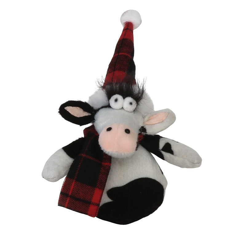 Plush Cow Orn