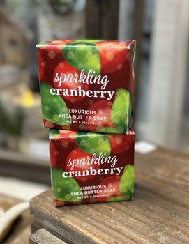 1.9 oz wrap soap Sparkling Cranberry