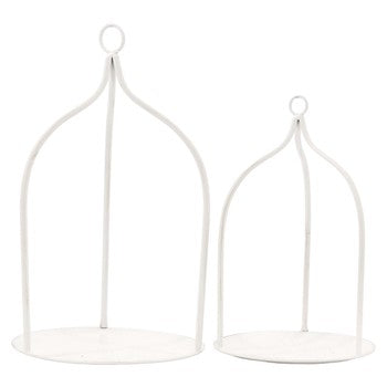 Large White Open Lanterns
