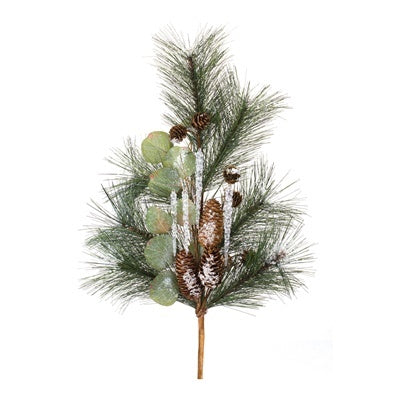 Pine Spray w/ Icicles