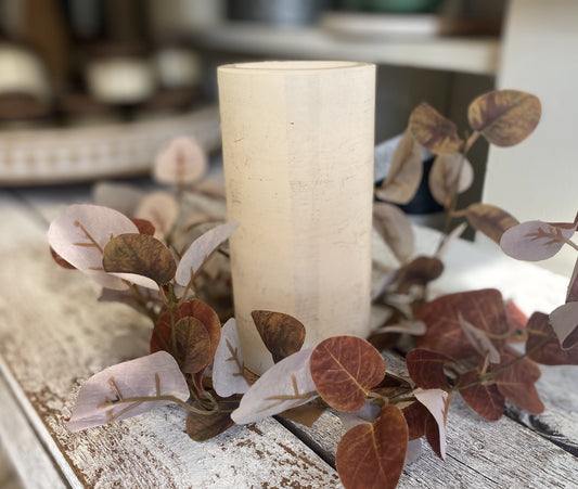 Green & Brown Eucalyptus Ring