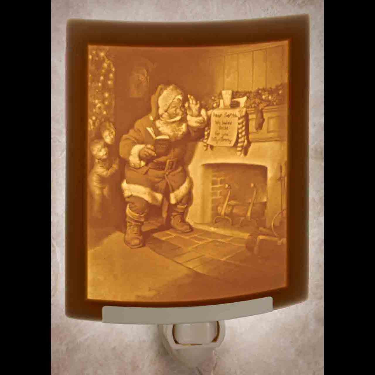 Santa's Suprise Night Light