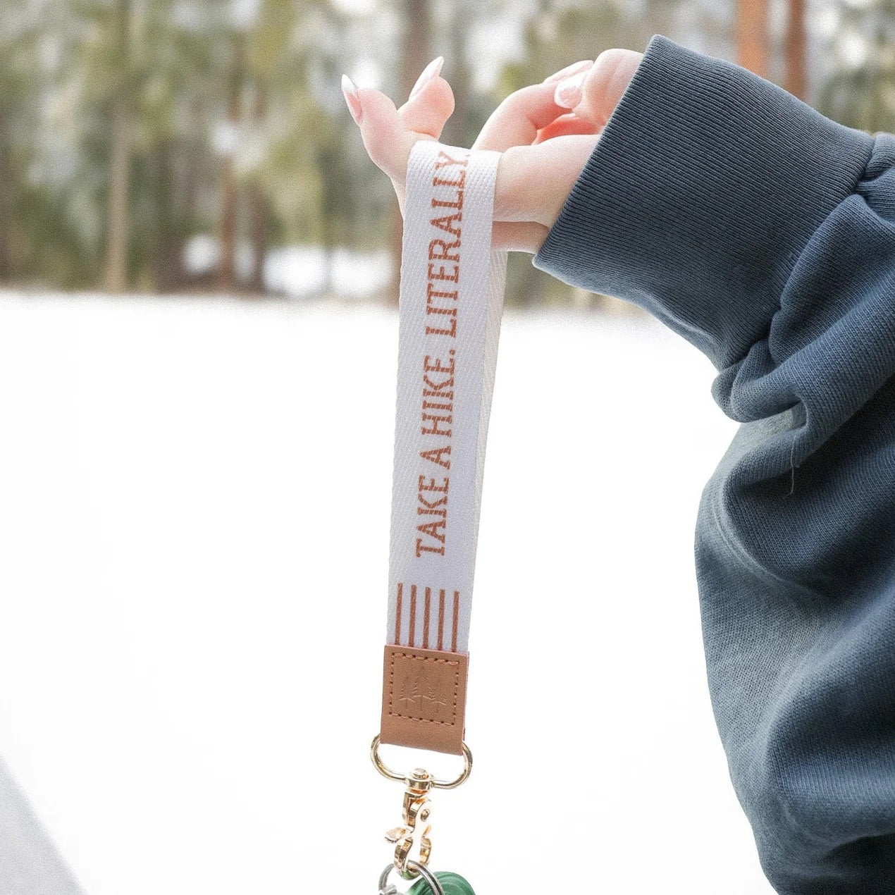 Wristlet Keychain - Take a Hike