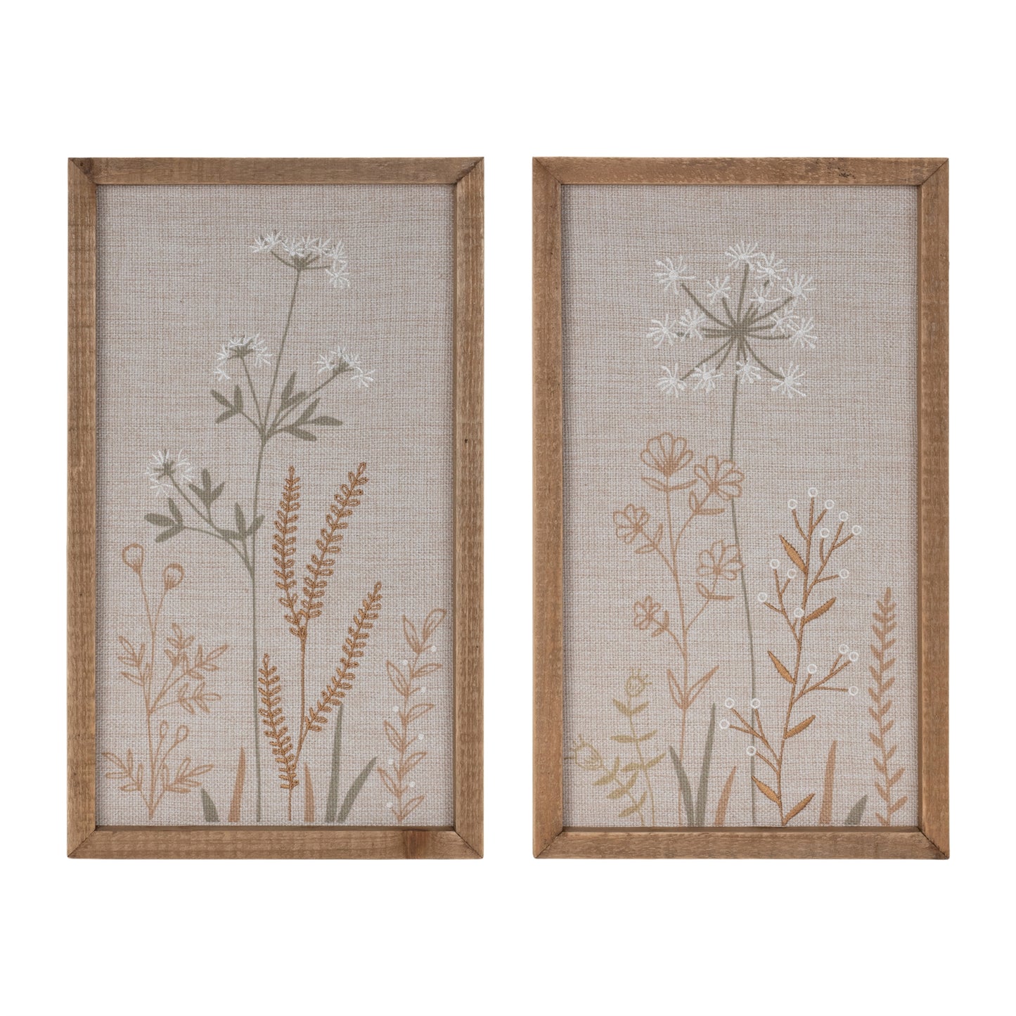 Framed Floral Canvas MEL