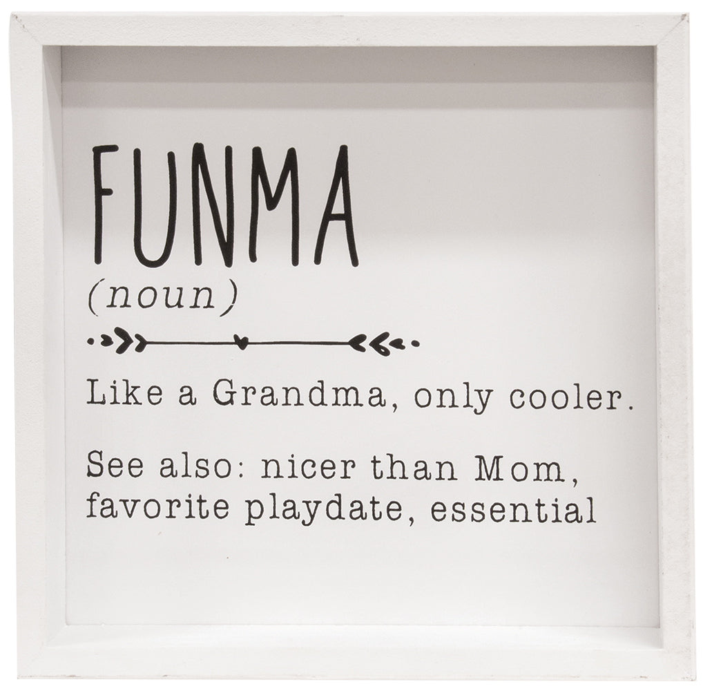 Funma Definition Sign