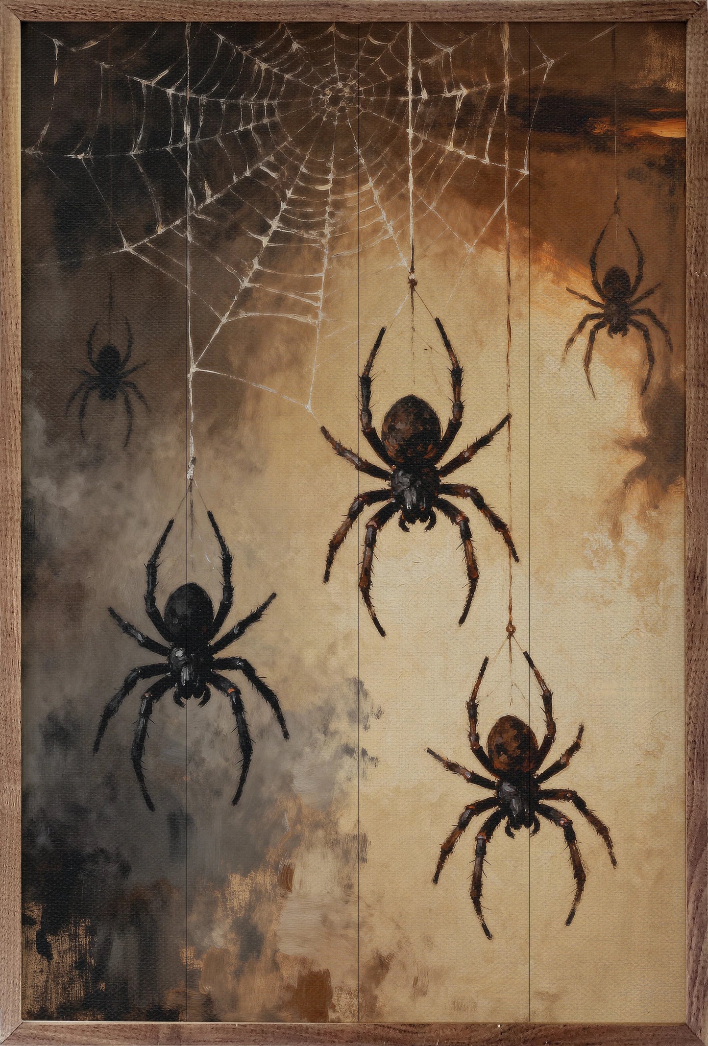 Spiders Brown 5x8
