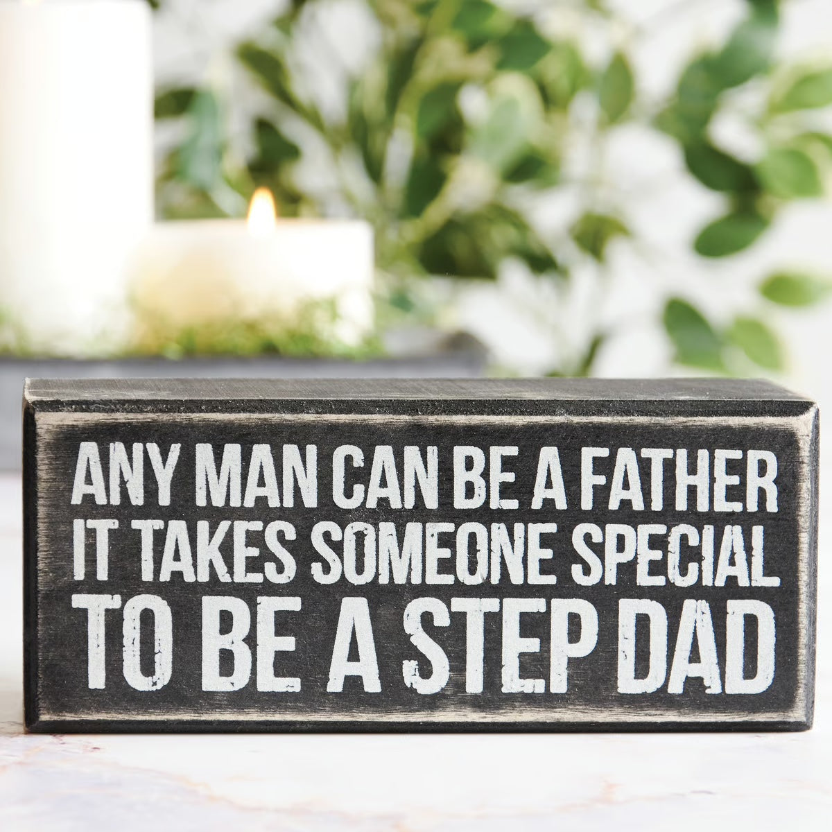 Box Sign-Step Dad