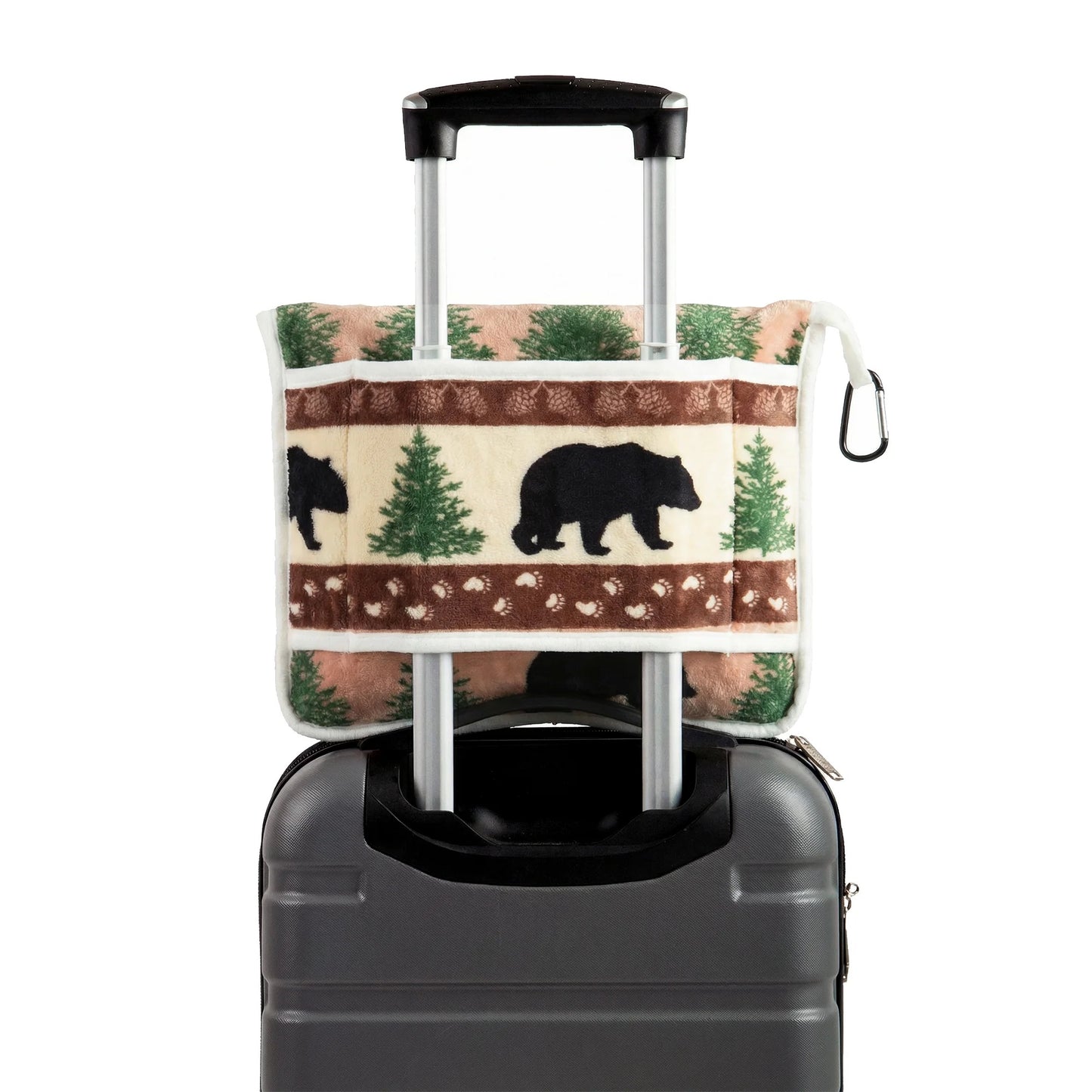 Prints & Pinecones Travel Blanket