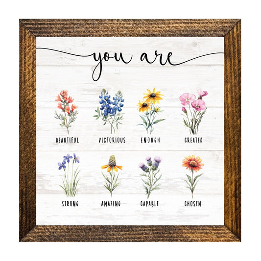 You Are Wildflowers 9x9