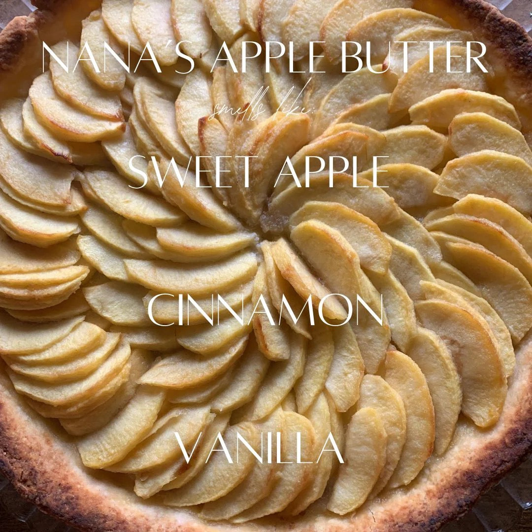 3 Wick Dough Bowl-Natural-Nana's Apple Butter