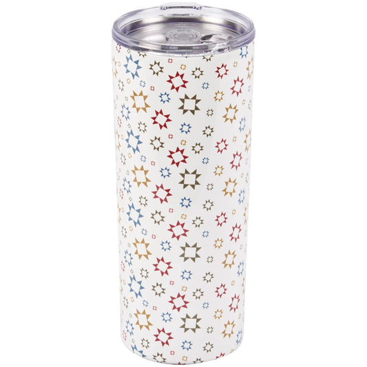 Coffee Tumbler - Star Quilt