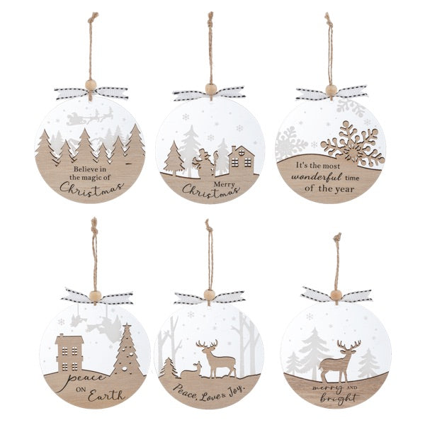 Lasercut Orns 6-Asst