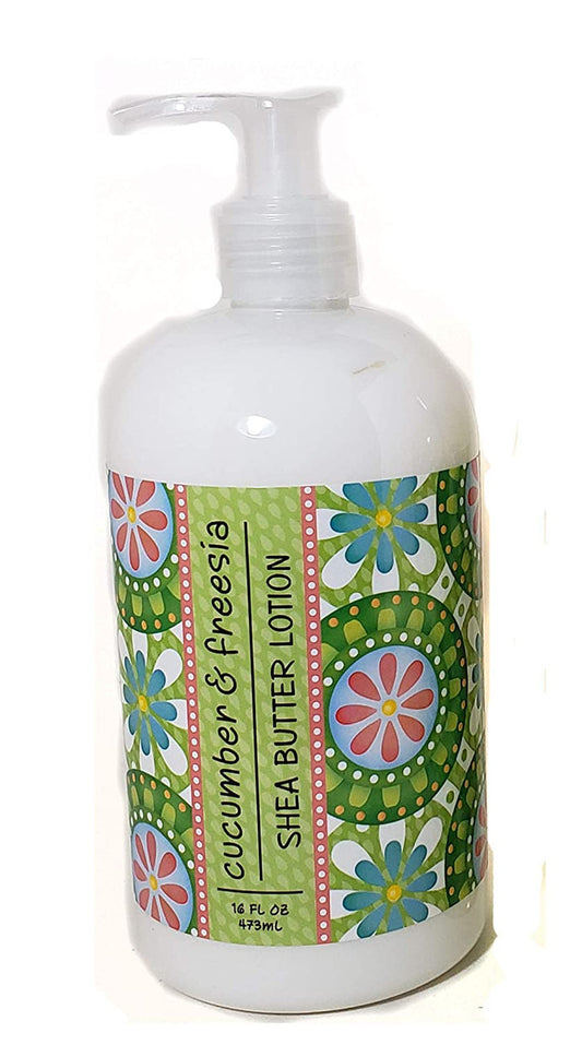 16oz Lotion Cucumber & Freesia