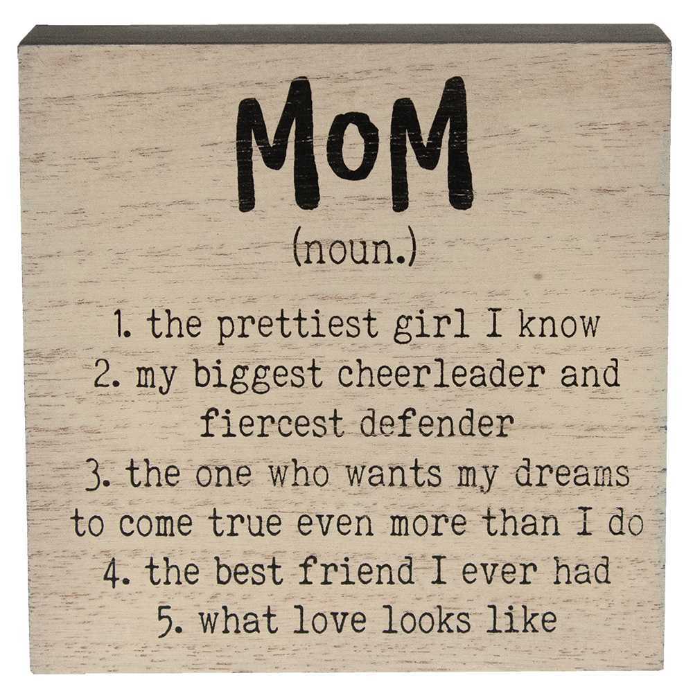 Mom Definition Sign