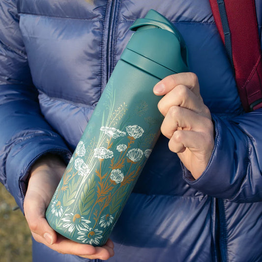 Wild Field 24oz Water Bottle -Green