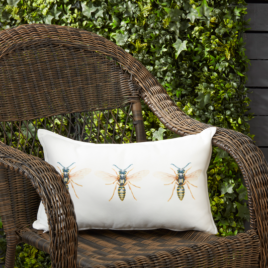 Bee Pillow 12x20
