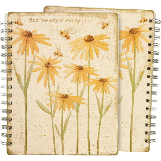 Spiral Notebook Find Bee-uty