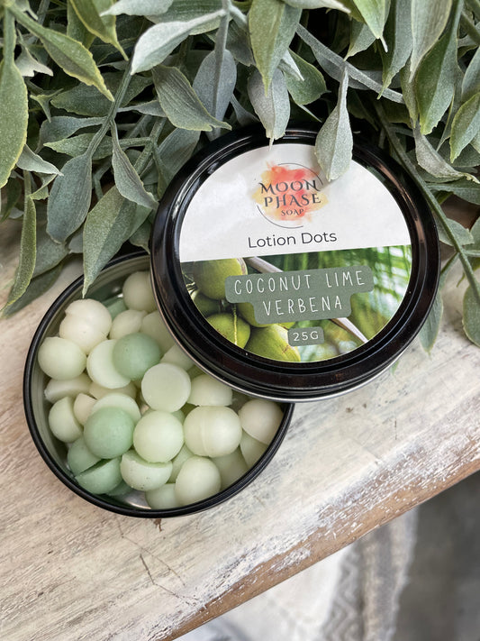 Lotion Dots-Coconut Lime Verbena