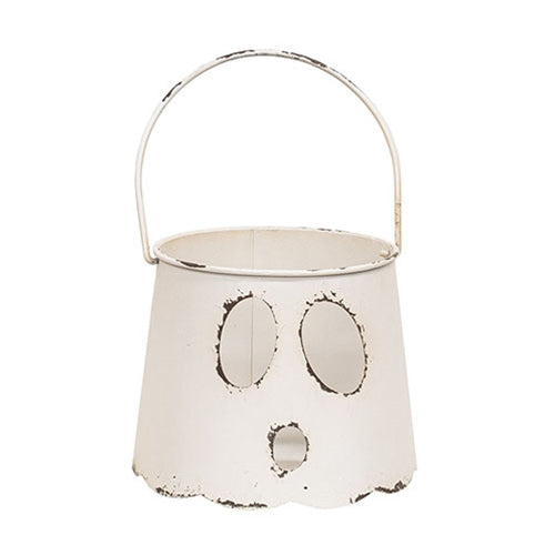 Small Metal Ghost Bucket