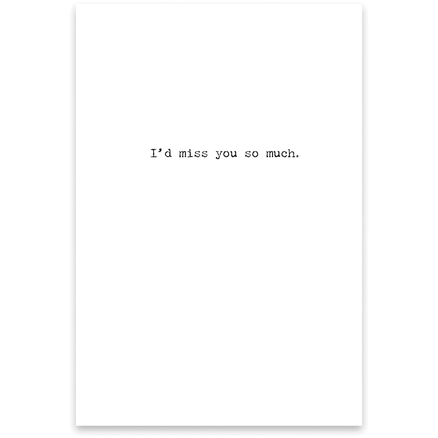 Greeting Card-Sinking Ship