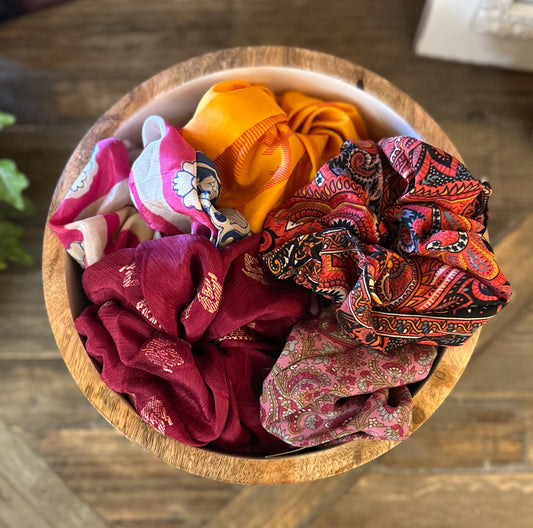 Silk Scrunchies
