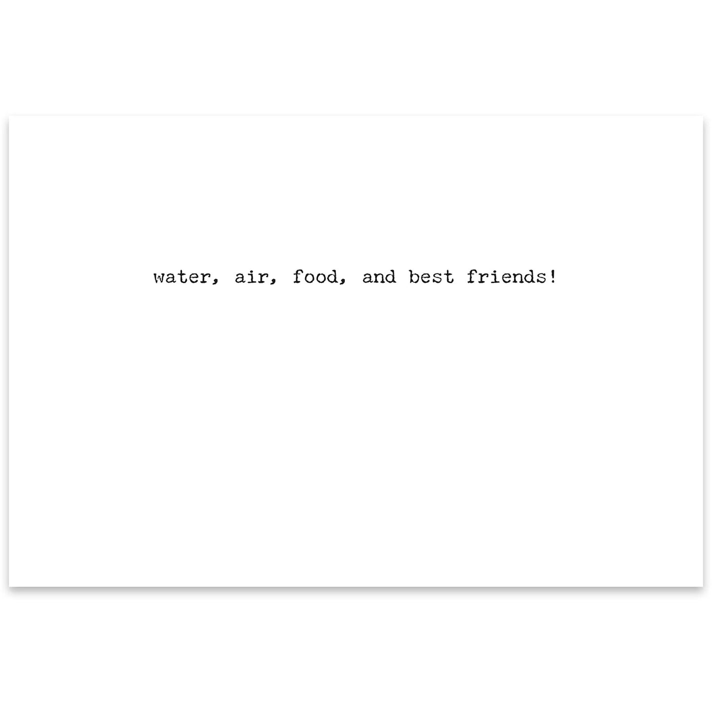 Greeting Card-In Life