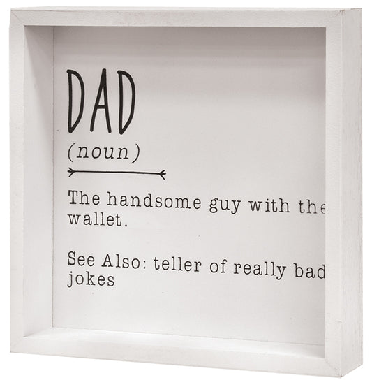 Dad Definition Sign