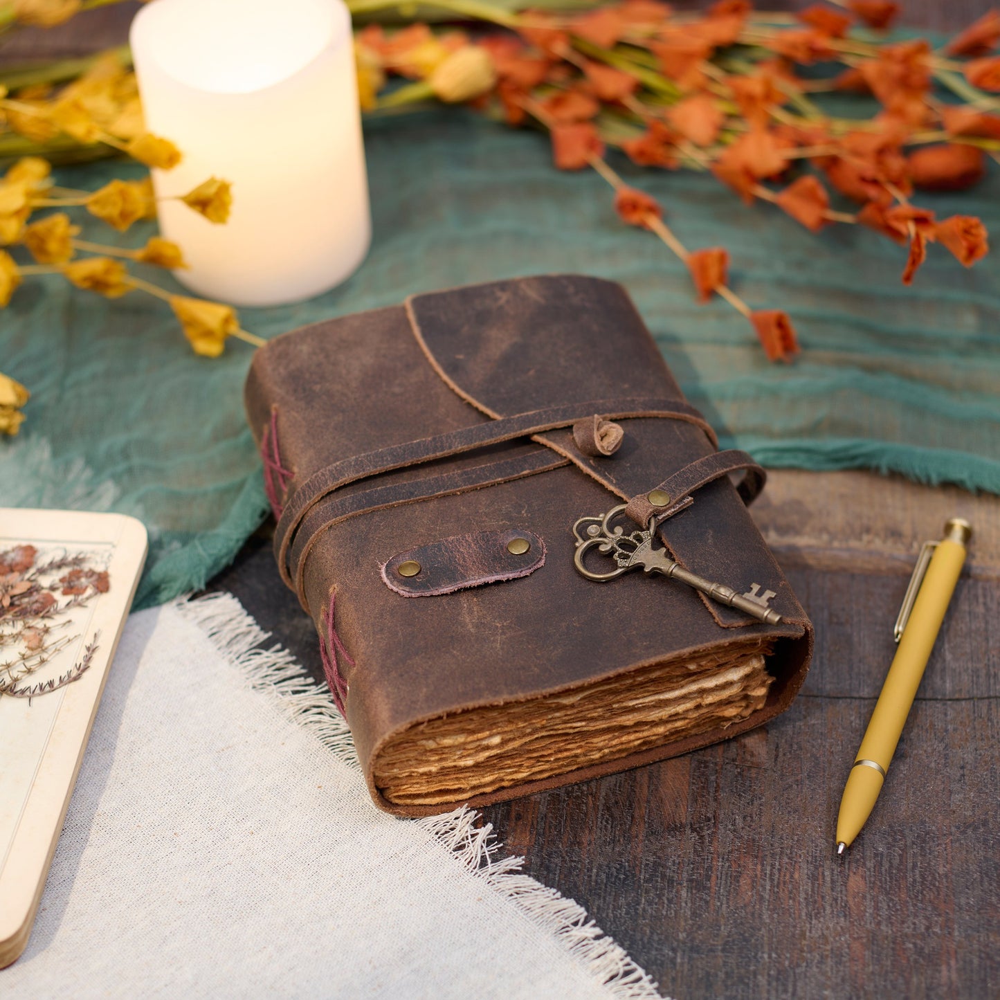 Leather Wrap Journal
