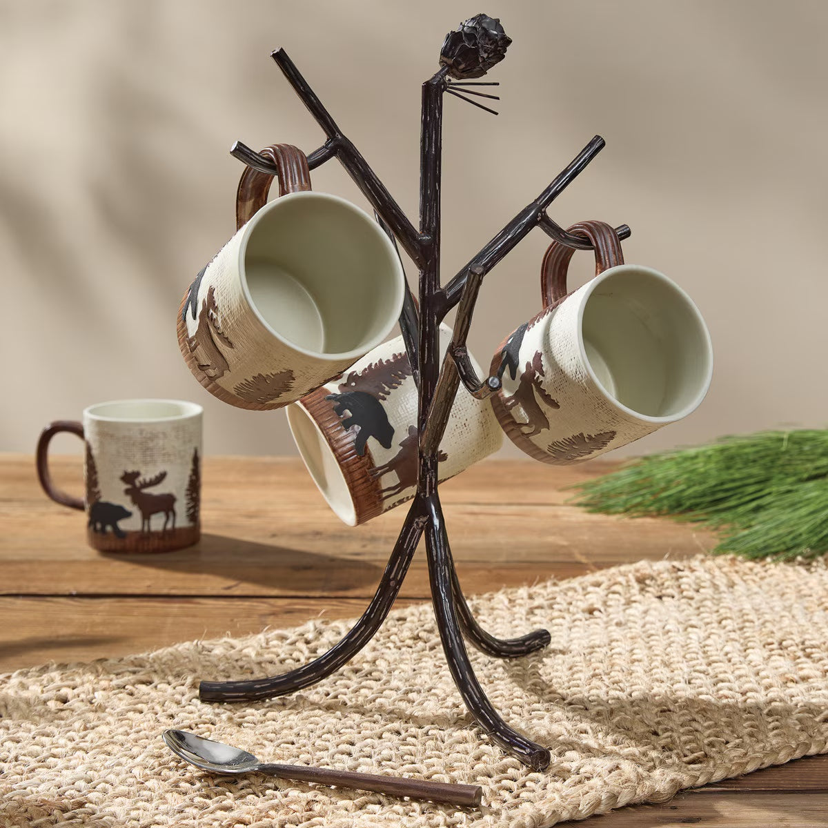 Tall Pines Mug Rack
