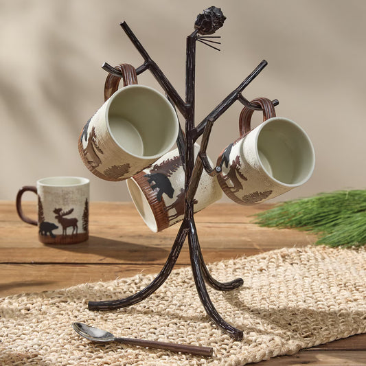 Tall Pines Mug Rack