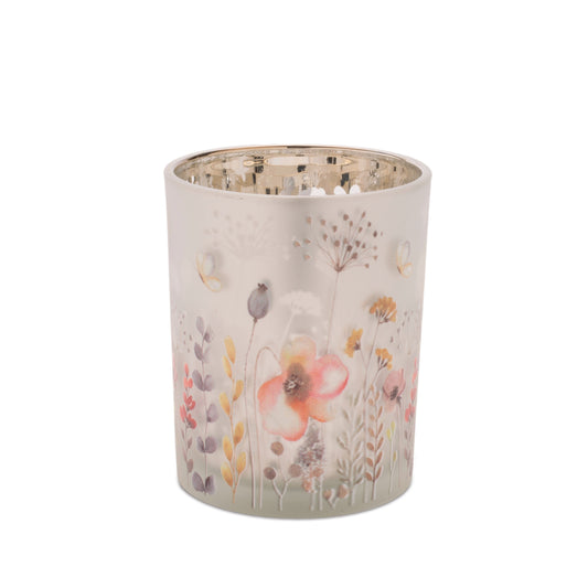 Spring Candle Holder 4"Dx5"H